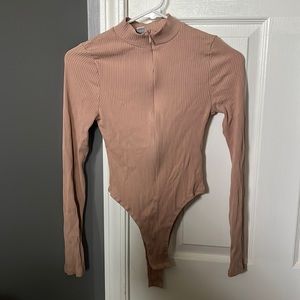 Topshop pink bodysuit